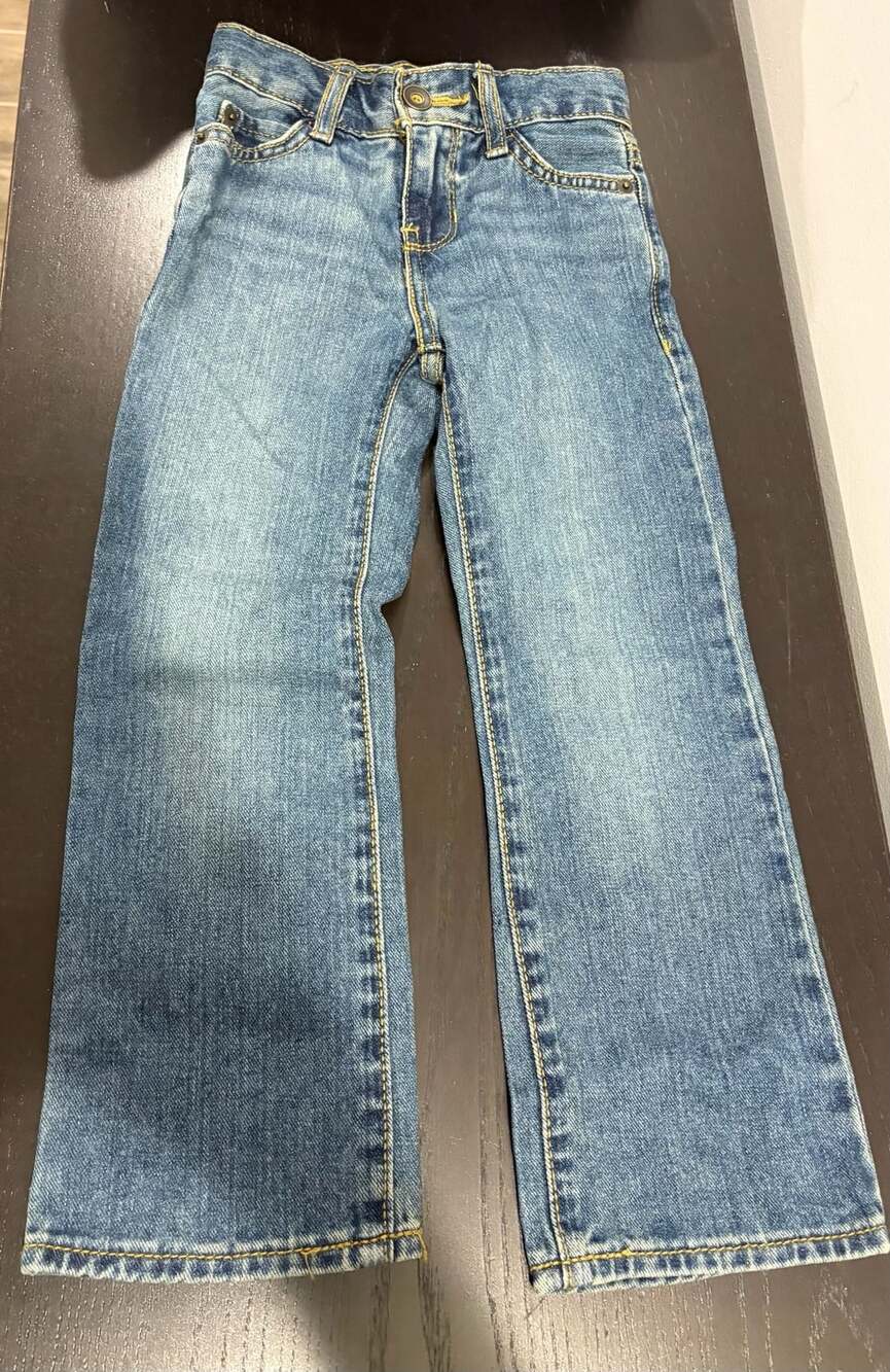 The Children's Place Bootcut Jeans Size 5 Slim Blue Denim